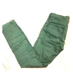 AG Stevie ankle slim straight (velveteen)